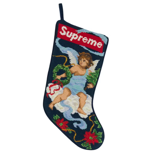 Supreme Christmas Stocking Blue