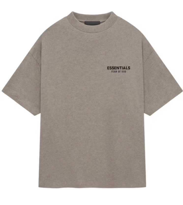 Fear of God Essentials Jersey Crewneck T-Shirt Heather Gray