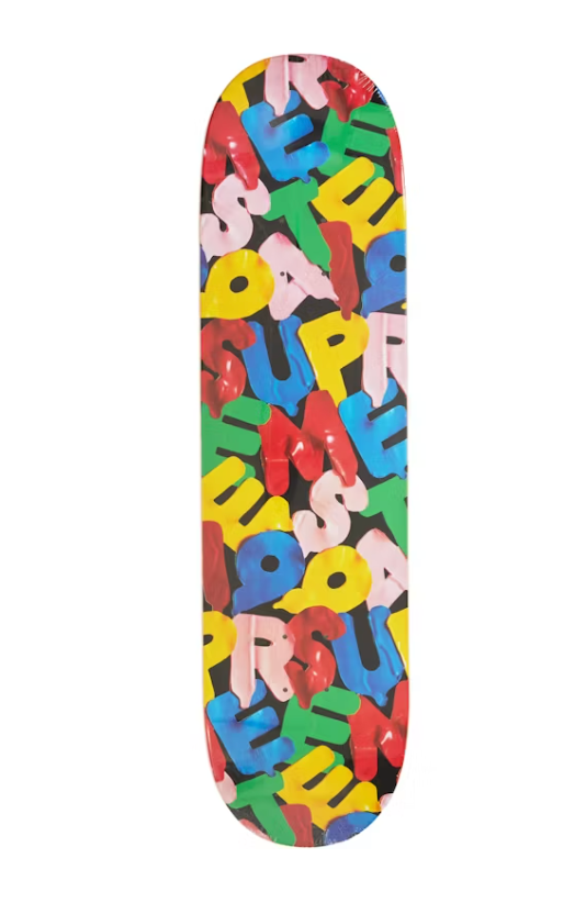 Supreme Balloons Skateboard Deck Black