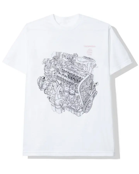 ASSC Honda Motor White Tee