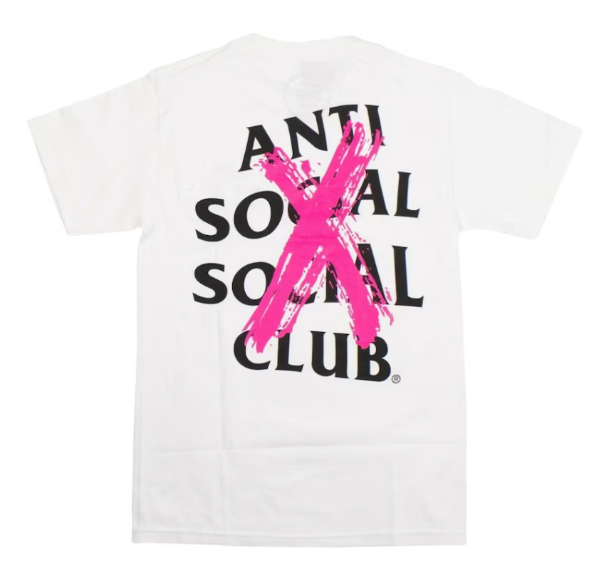 Anti Social Social Club Cancelled T-shirt White