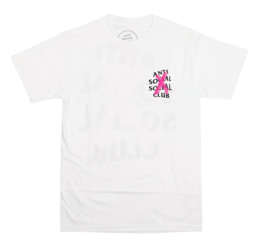 Anti Social Social Club Cancelled T-shirt White