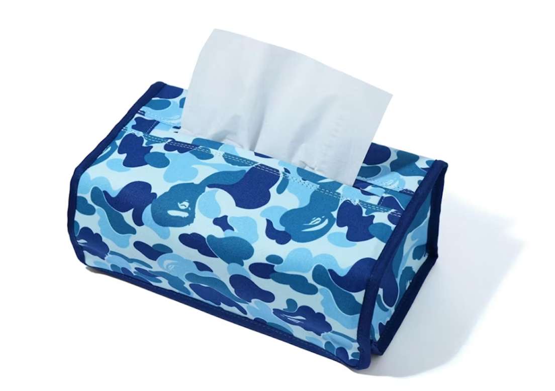 BAPE ABC Camo Tissue Cover Blue