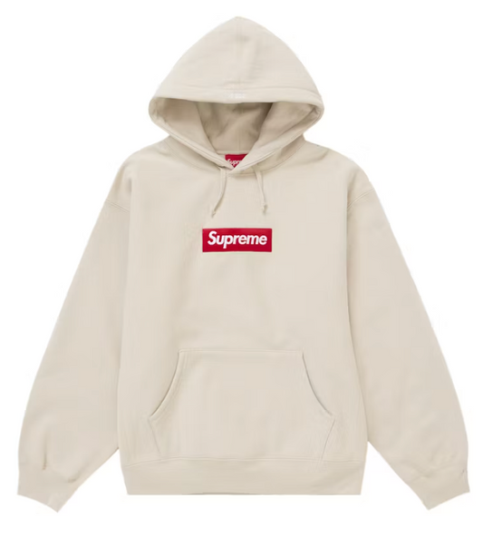 Supreme Box Logo Hooded Sweatshirt Sweatshirt (FW24) Stone