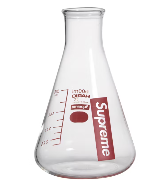 Supreme Hario Erlenmeyer Flask Clear