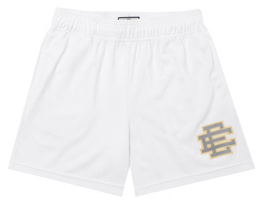 Eric Emanuel EE Basic Short White/Metallic Silver