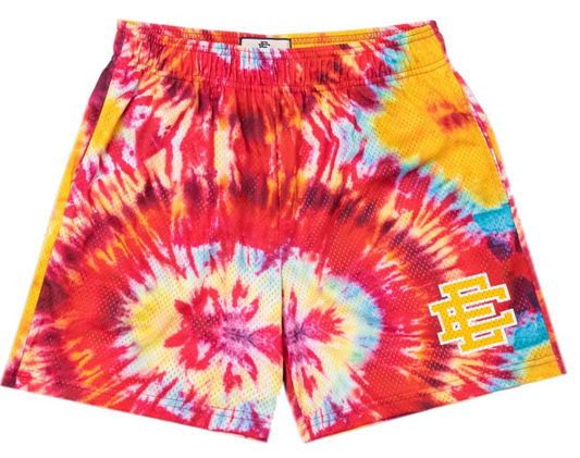 Eric Emanuel EE Basic Short Tie Dye/Yellow