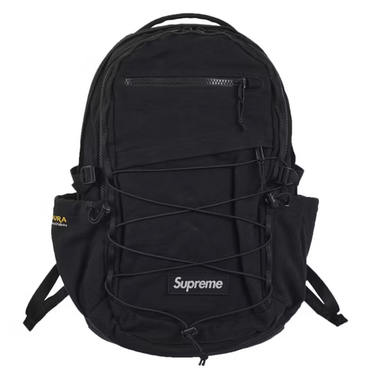 Supreme Logo Backpack (SS25) Black