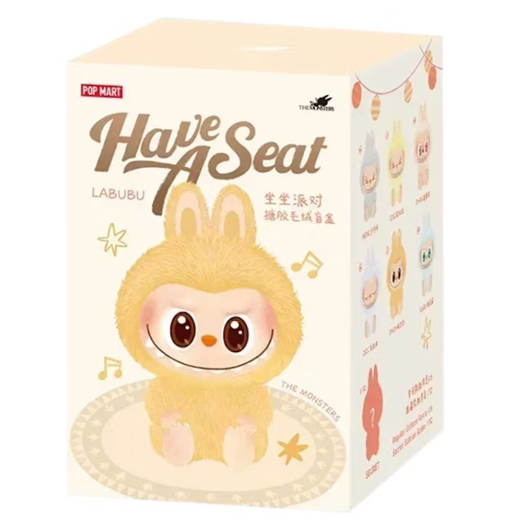 Labubu Have a Seat Vinyl Plush Blind Box