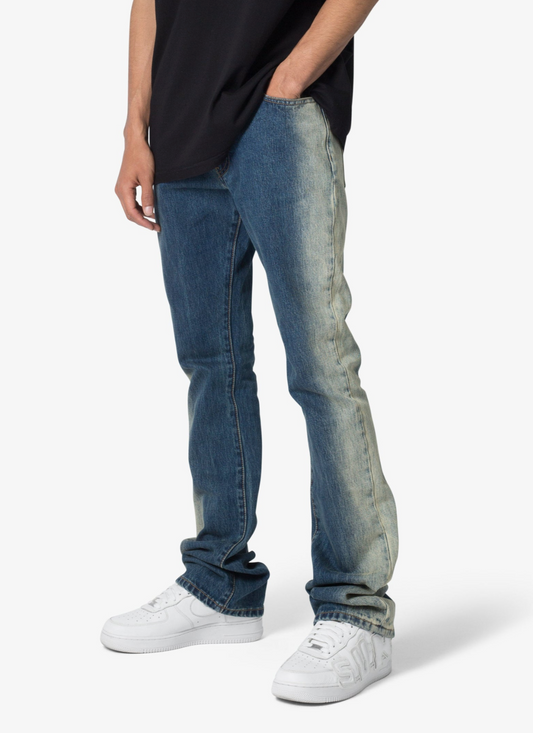 Spray Flared Denim