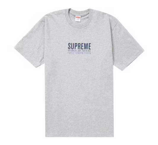 Supreme Paris Tee Heather Grey