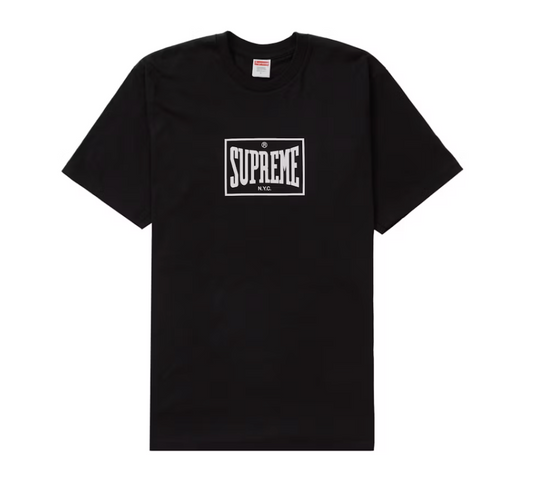 Supreme Warm Up Tee Black
