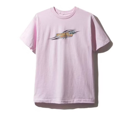 Anti Social Social Club Motor Sport (Asia Exclusive) Tee Pink