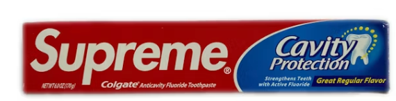Supreme x Colgate Toothpaste (Not Fit For Human Use)