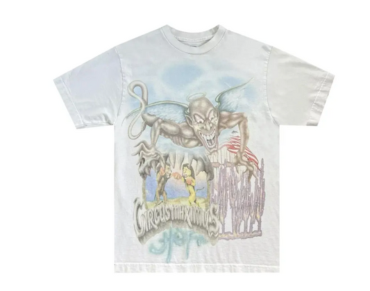 Travis Scott Utopia Circus Maximus Tour III Tee 'White'