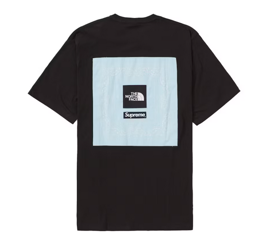 Supreme The North Face Bandana Tee Black