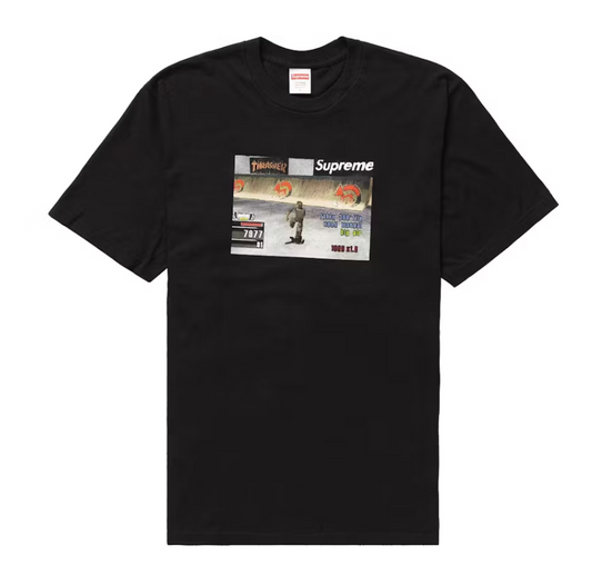 Supreme Thrasher Game Tee Black