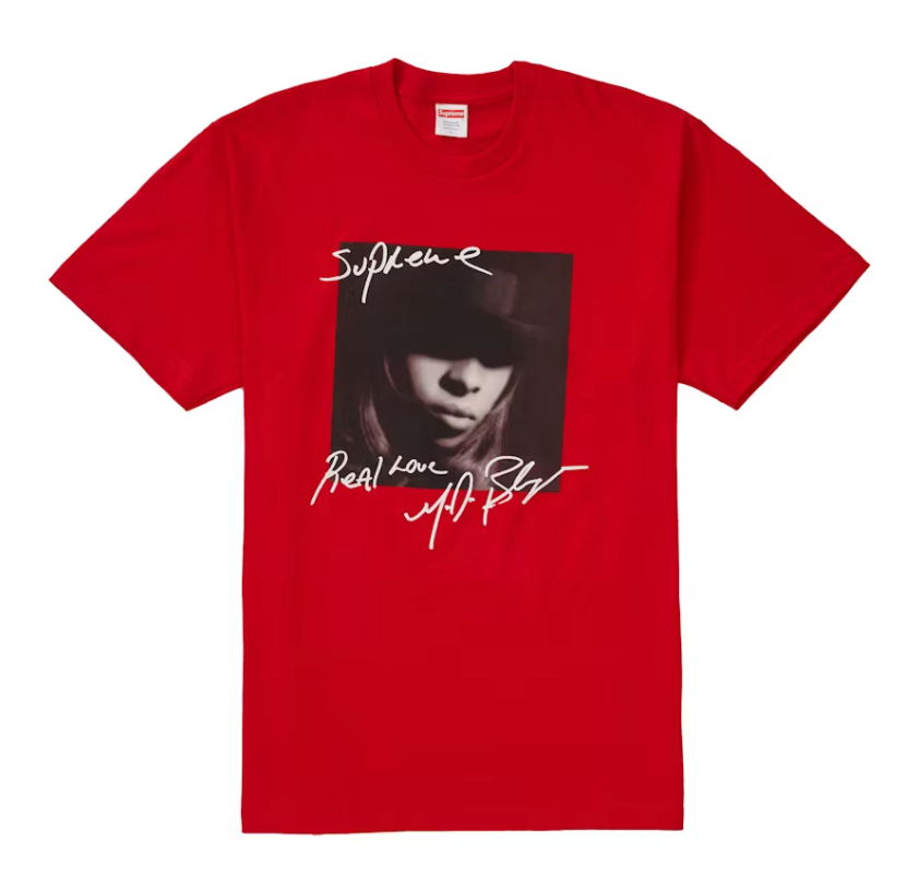 Supreme Mary J. Blige Tee Red