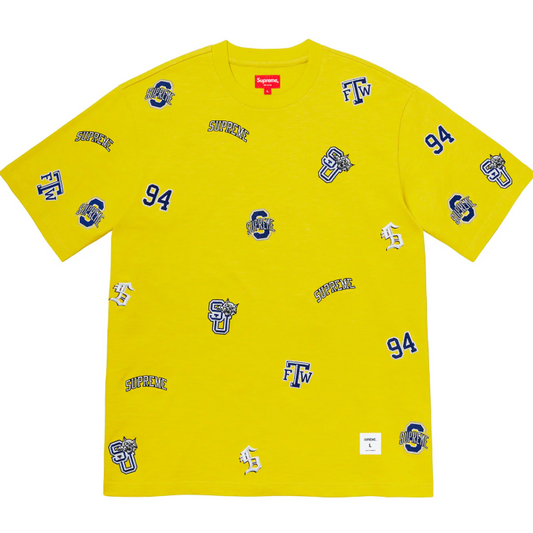 Supreme University S/S Top (SS20) Bright Yellow