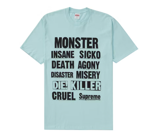 Supreme Monster Tee Turquoise