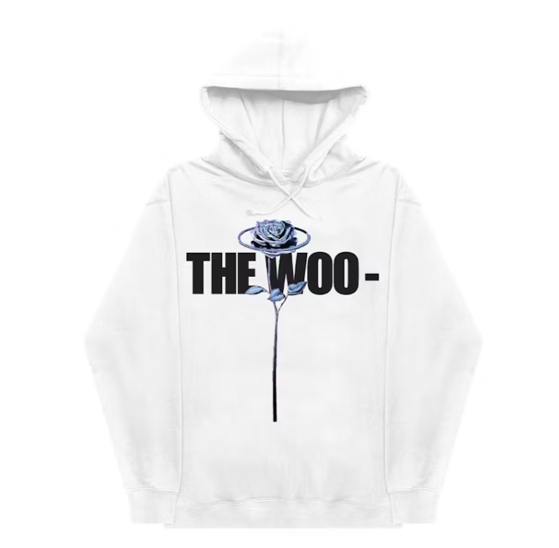 Pop Smoke x Vlone The Woo Hoodie White