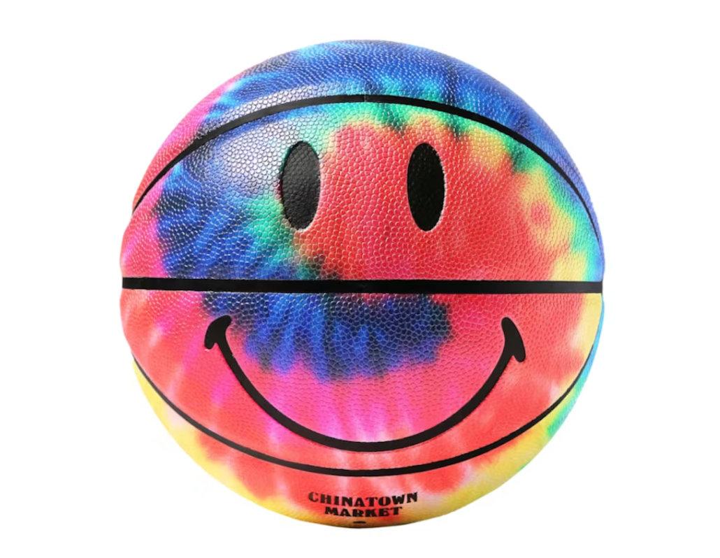 Chinatown Market Smiley Basketball Tie Dye