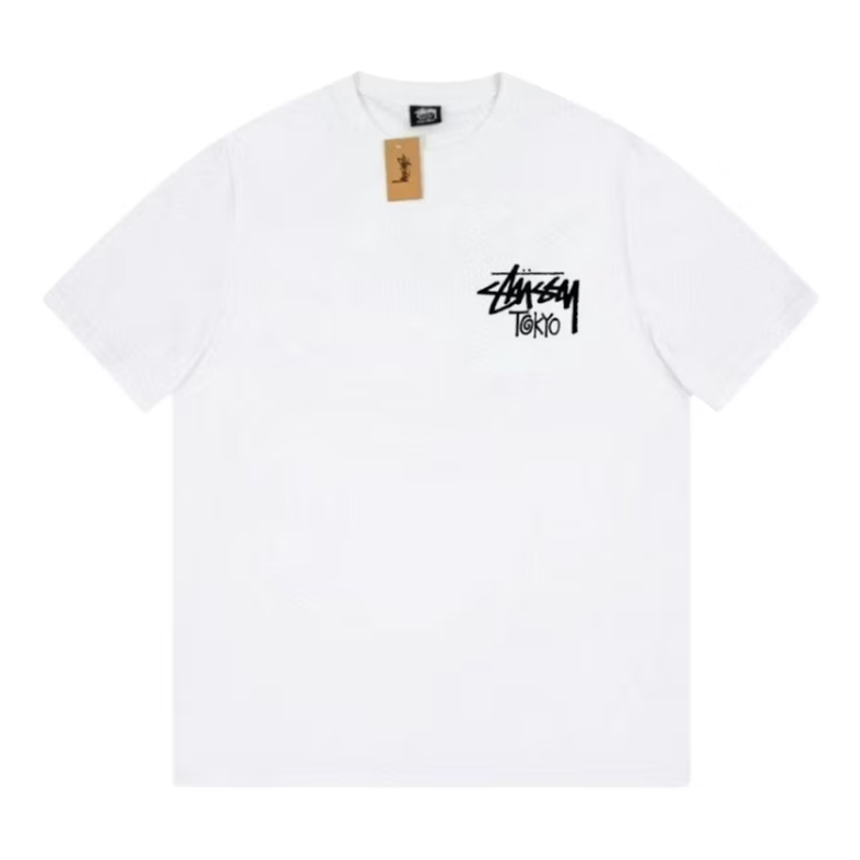 Stussy Stock Tokyo Tee White – Doused Stussy Stock Tokyo Tee White – Doused