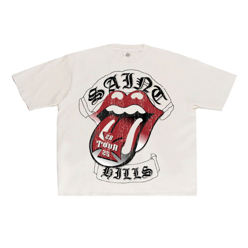 Tour Tee Vintage White