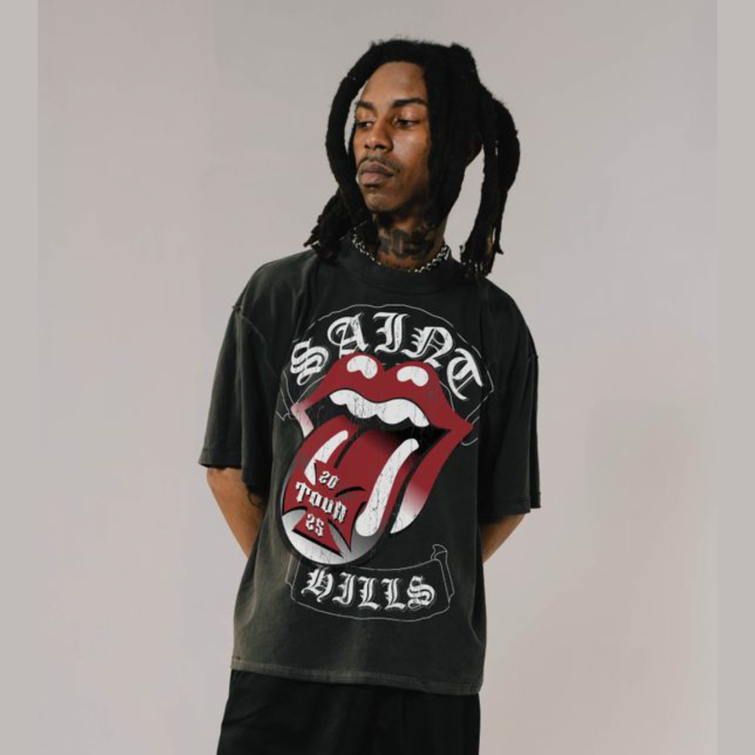 Tour Tee Vintage Black
