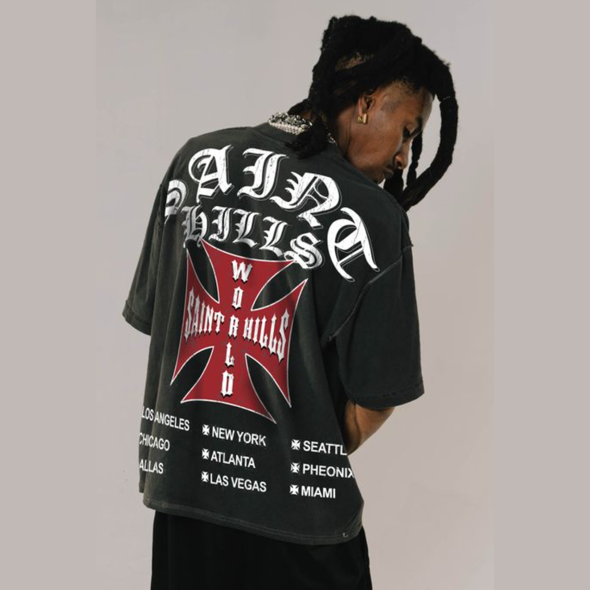 Tour Tee Vintage Black