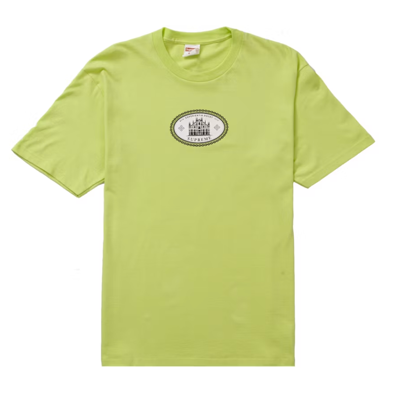 Supreme Experientia Tee Neon Green