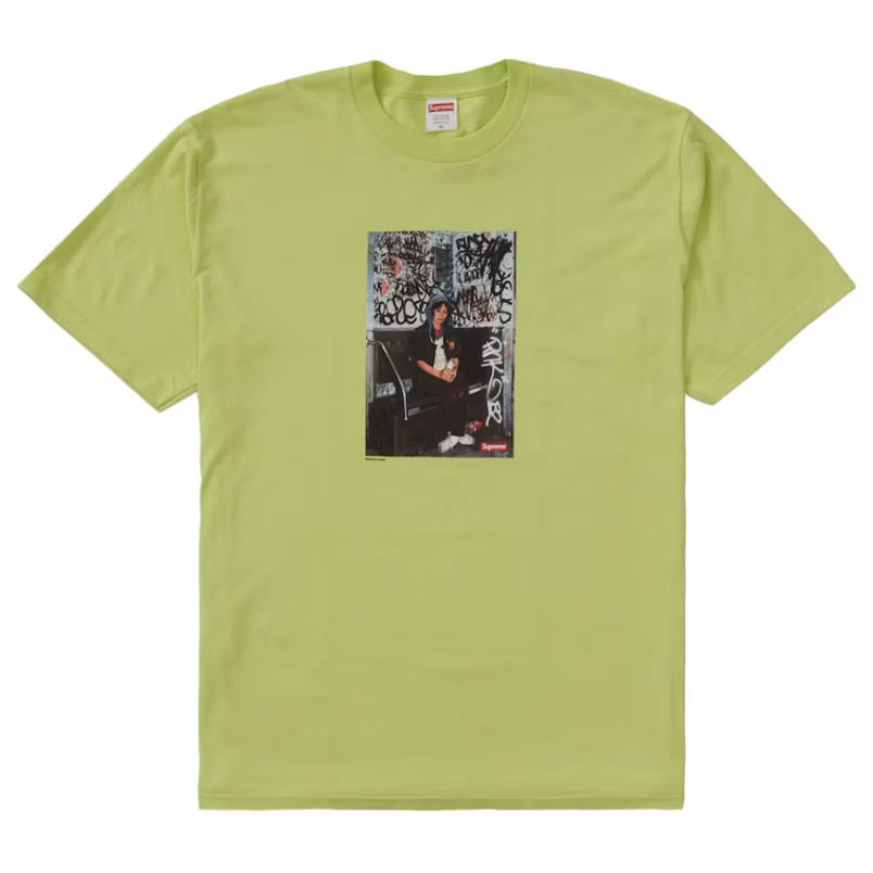 Supreme Lady Pink Tee Neon Green