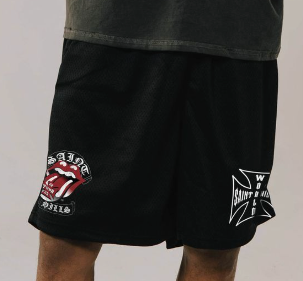 Tour Mesh Shorts Black