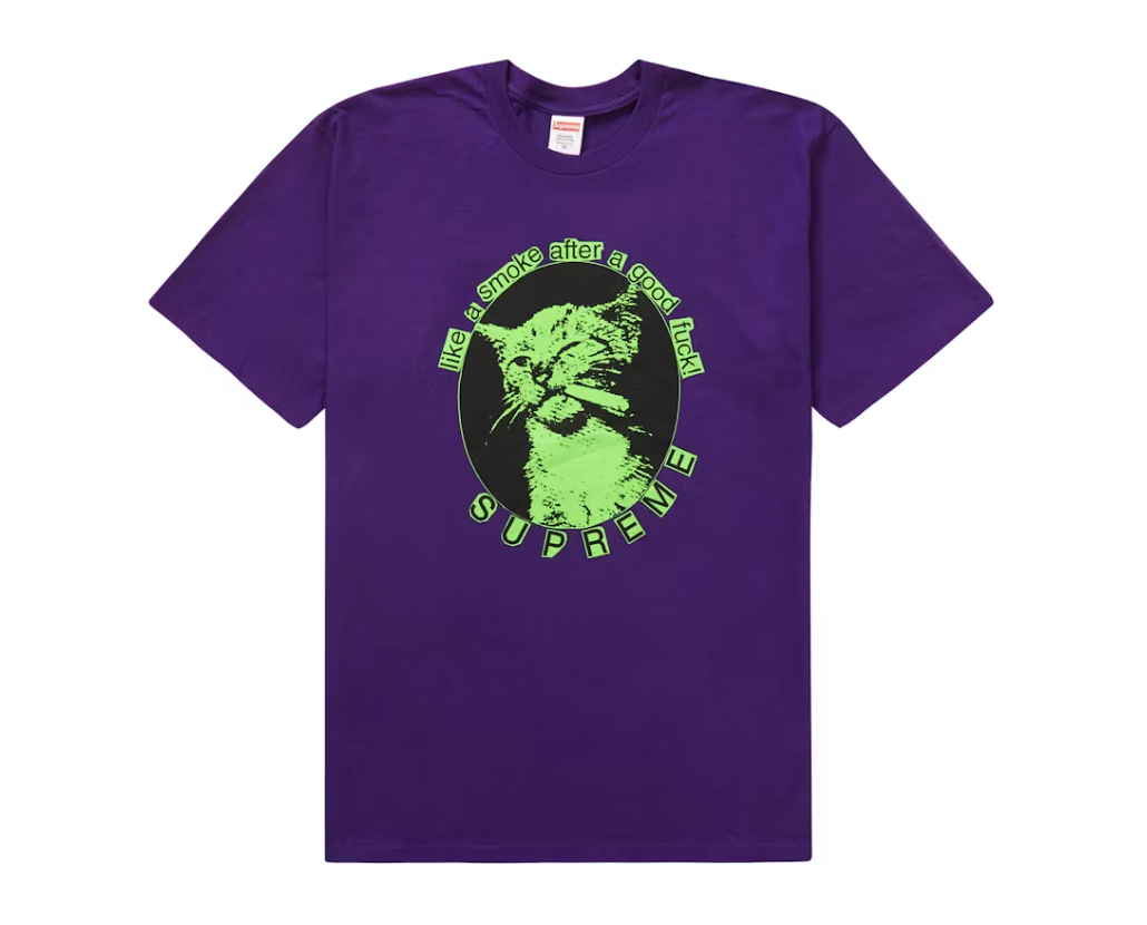 Supreme Smoke Tee (SS23) Purple
