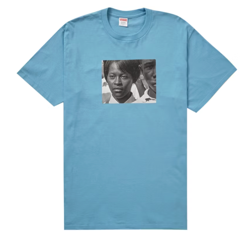 Supreme Roy DeCarava Mississippi Tee Light Slate