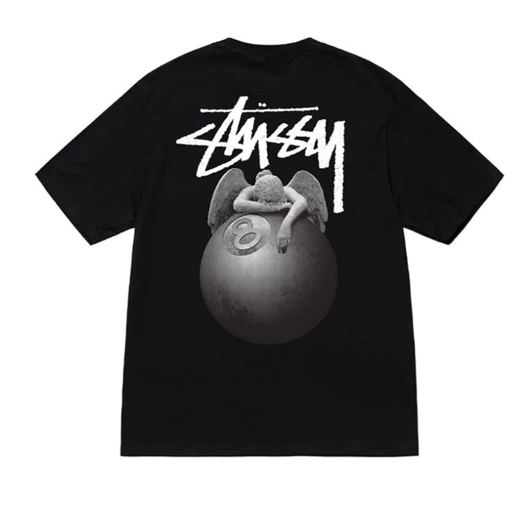 Stussy Angel Tee Black