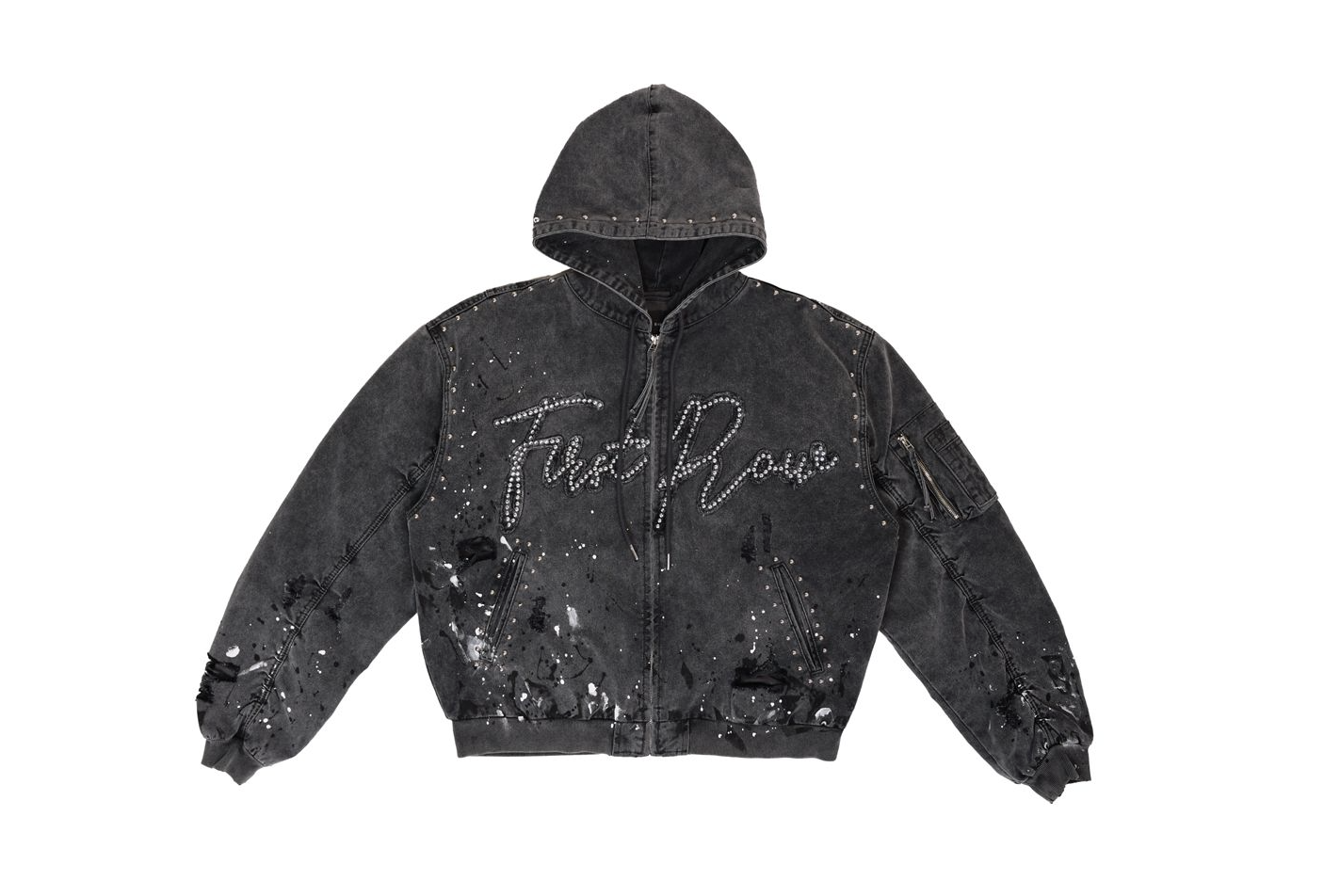 Stud Logo Hood Jacket