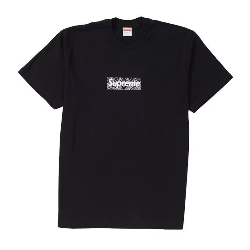 Supreme Bandana Box Logo Tee Black