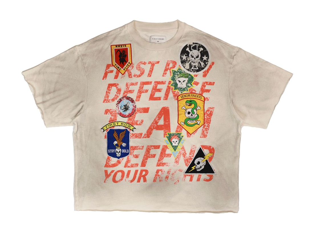 Logo All Over Crop Tee