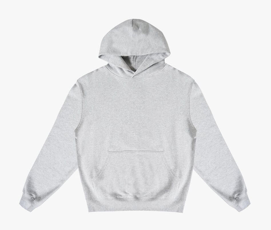 Perfect Boxy Hoodie Heather Grey