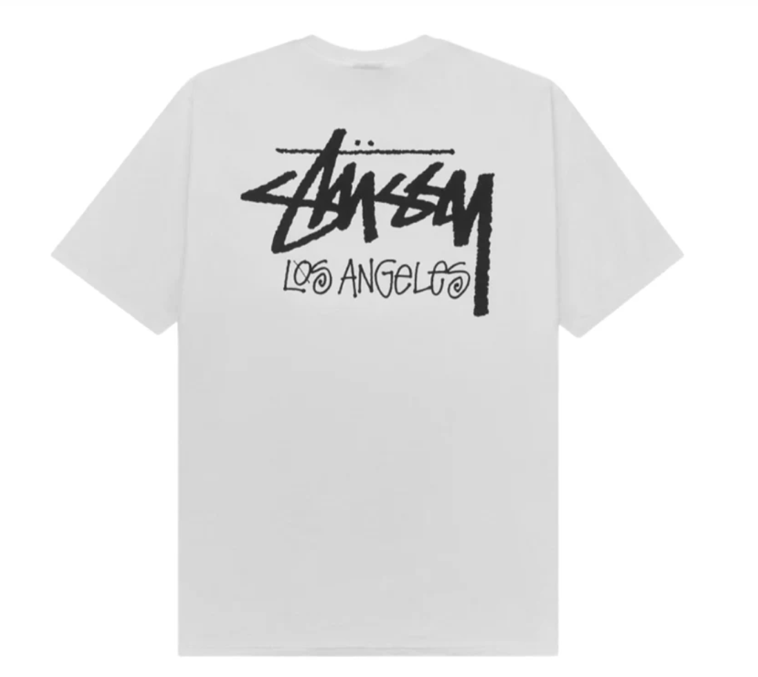 Stussy Los Angeles White Tee