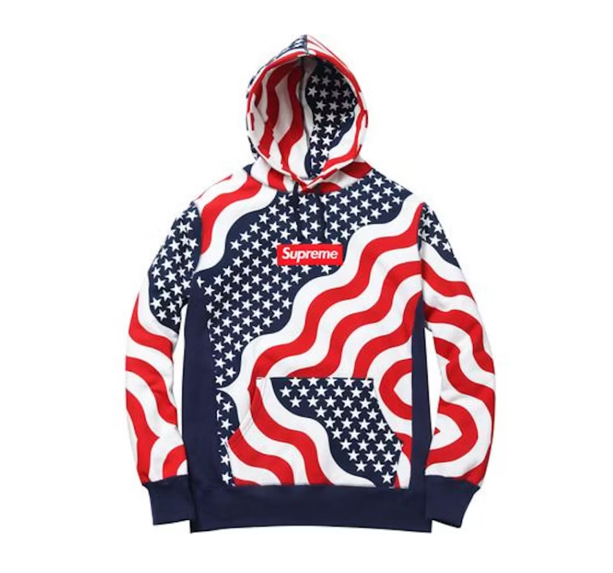 Supreme Box Logo Pullover Hoodie Multi PRE OWNED