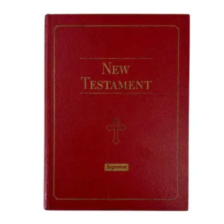 Supreme "New Testament" Bible Stash FW13