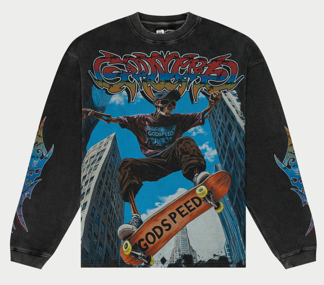 Ollie LS Thermal (Grey Wash)