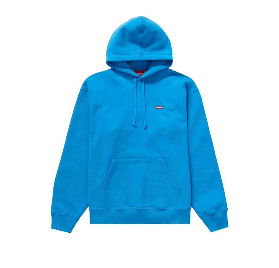Supreme Small Box Hooded Sweatshirt (SS22) Bright Blue