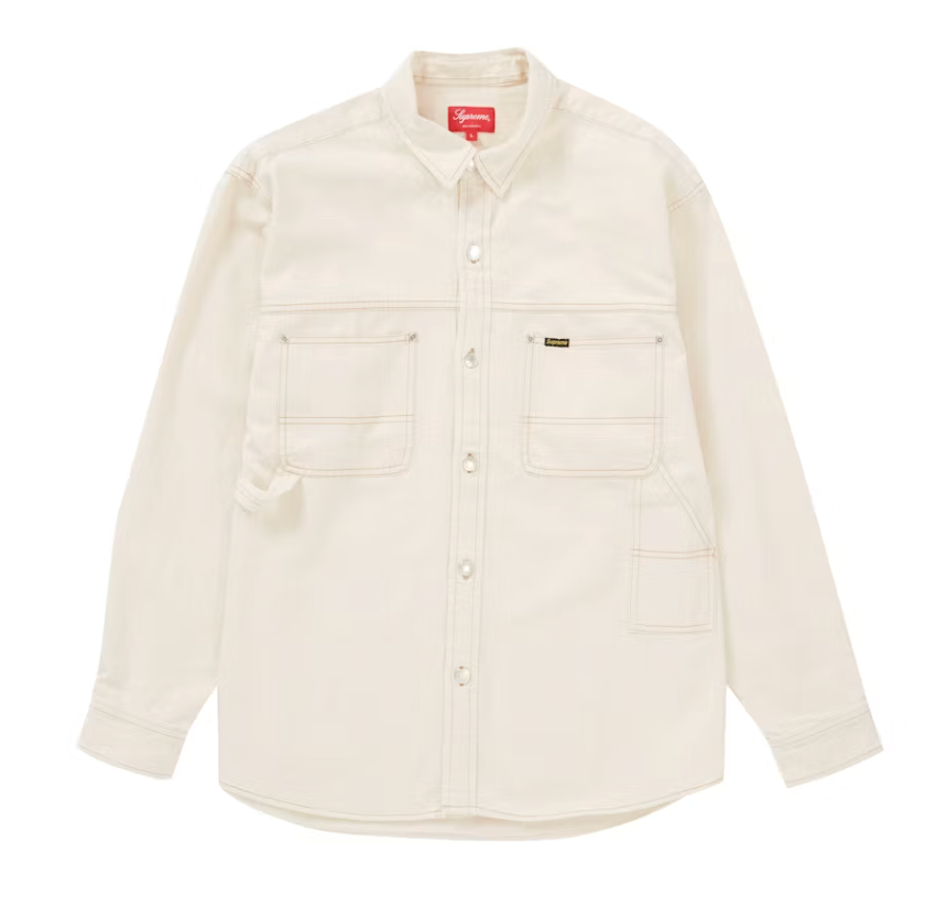 Supreme Denim Painter Shirt Natural