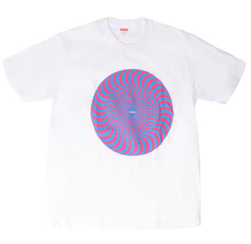 Supreme Spitfire Classic Swirl T-shirt White