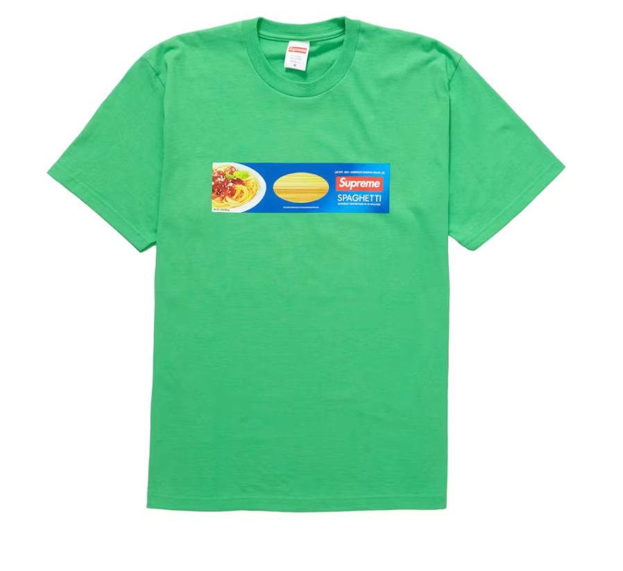 Supreme Spaghetti Tee Green