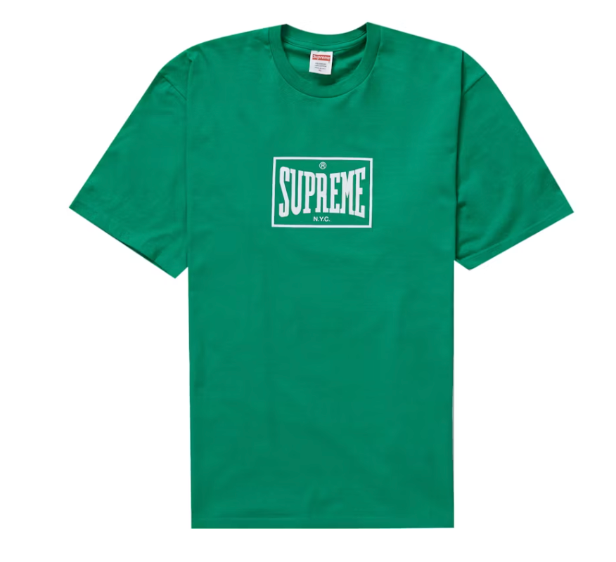 Supreme Warm Up Tee Green