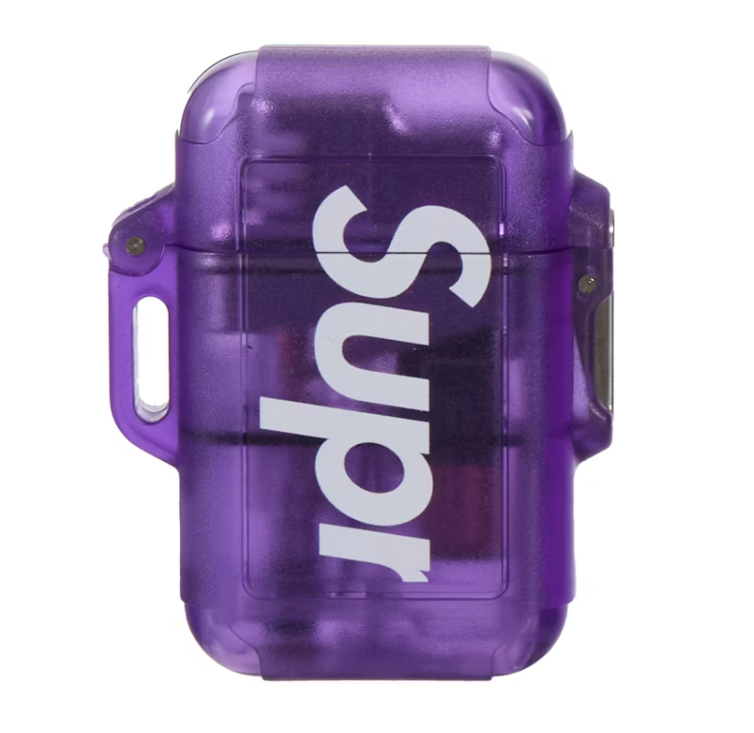 Supreme Windmill Zag Lighter Purple